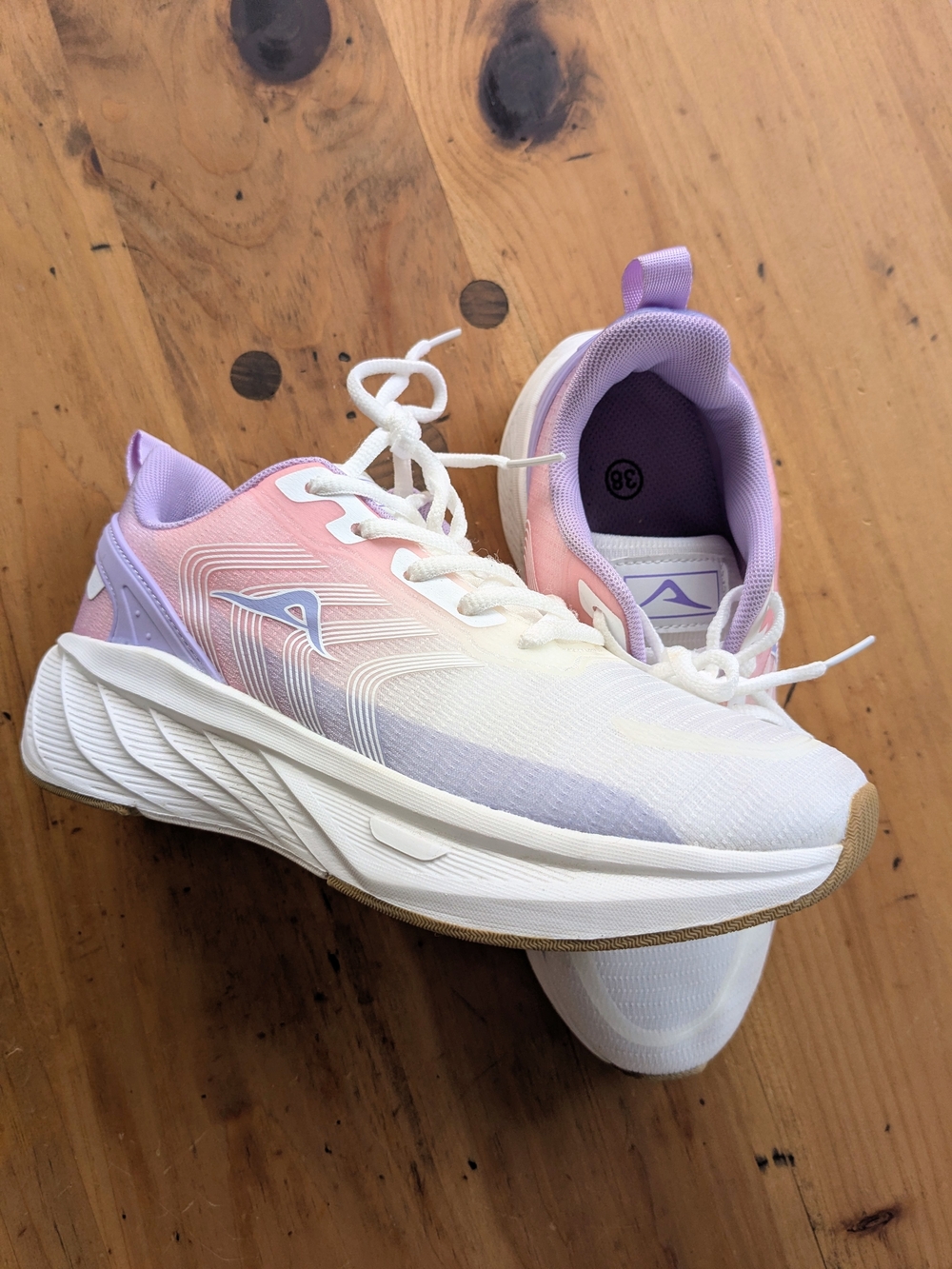 Ecetana Pastel Gradient Chunky Sneakers Running Shoes - EU 38 / US 7.5